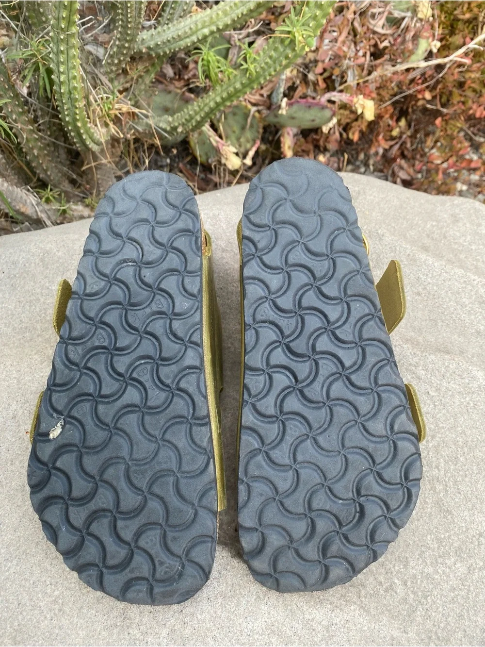 Birkenstock Milano Big Buckle Olive Green Oiled Leather Exquisite